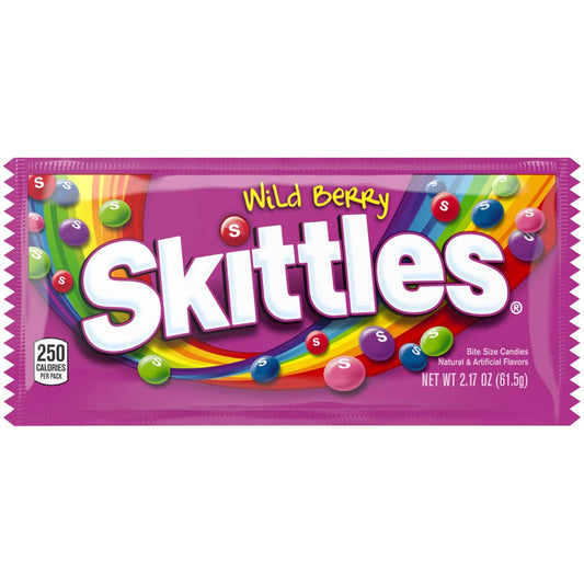 SKITTLES Wild Berry Candy 2.17-Ounce 36 individual packs