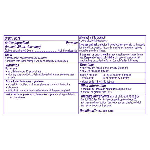 Vicks ZzzQuil Nighttime Aid LIQUID (3 x 354-ml)