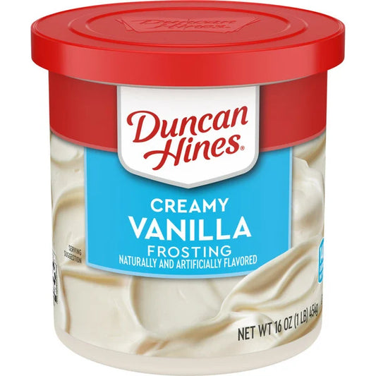 Duncan Hines Creamy Vanilla Frosting 16 oz 2 Pack