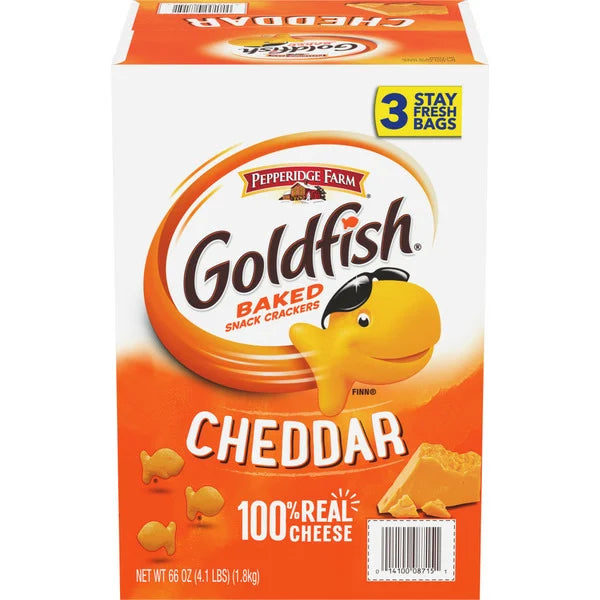 Pepperidge Farm Goldfish Cheddar Crackers 66 oz