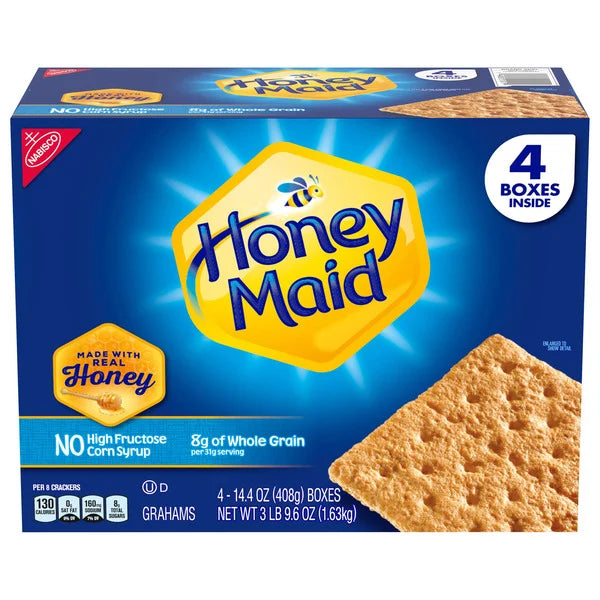 Nabisco Honey Maid Graham Crackers, 14.4 oz, 4-count