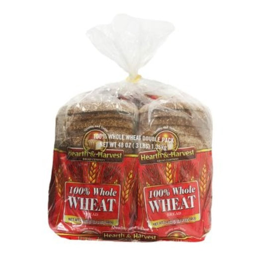 Hearth & Harvest 100% Whole Wheat Bread