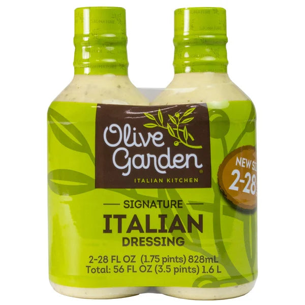 Olive Garden Signature Italian Dressing, 28 fl oz, 2 count