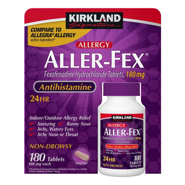 Kirkland Signature Aller-Fex 180mg, 180 Tablets