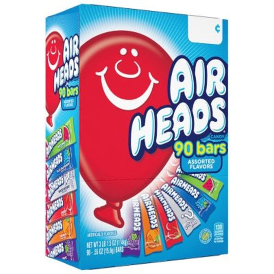 AirHeads Candy Assorted Flavors 0.55 oz • 90 ct