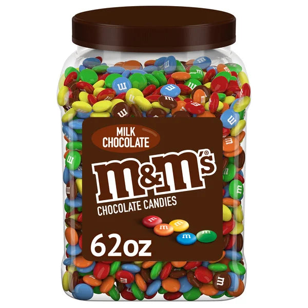 M&M's Milk Chocolate Candies 3Lb 14oz 1.75kg