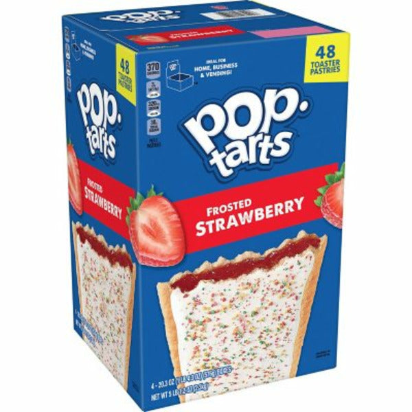 Pop-Tarts Toaster Pastries, Breakfast Foods, Kids Snacks, Frosted Strawberry