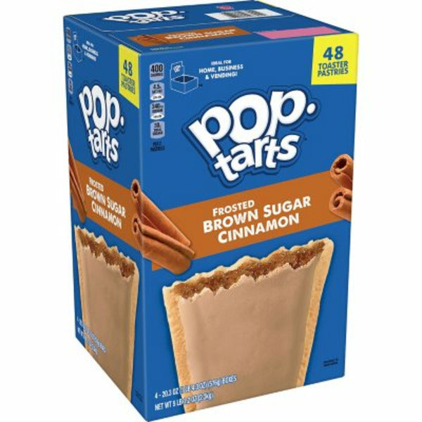 Kellogg's Pop-Tarts Frosted Brown Sugar Cinnamon 48ct