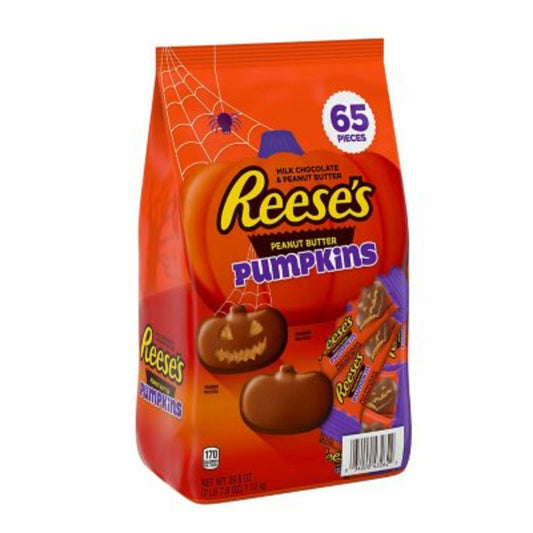 Reese's Milk Chocolate Peanut Butter Pumpkins Halloween Candy 39.8 oz (2.48kg )