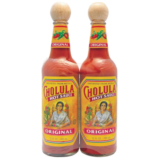 Cholula Original Hot Sauce 12oz x 2 (2x 360ml)